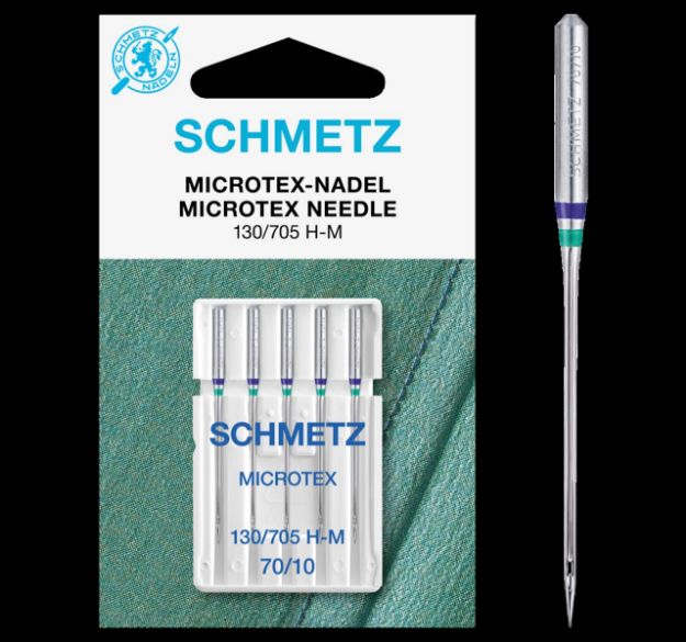Picture of Machine Needles Schmetz Microtex 70/10